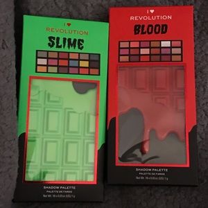 Revolution Halloween Collection Shadow Palettes.